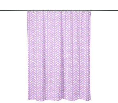 Bonamaison Digitally Printed Shower Curtain, 1 Piece 150x200 Cm - Designed And Manufactured in Turkey
