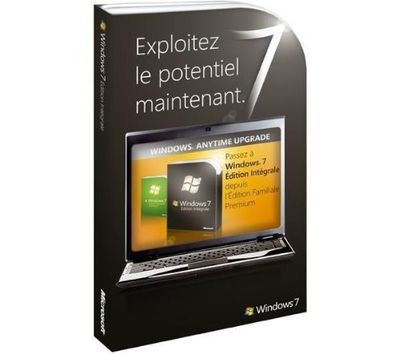 Mise à niveau de Windows 7 Premium vers Windows 7 Intégral N (sans MediaPlayer)