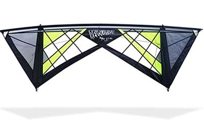 Revolution Kites- rattande hjort 4 linjer Reflex 1,5 RX Spiderweb, SPI Lime 1-1