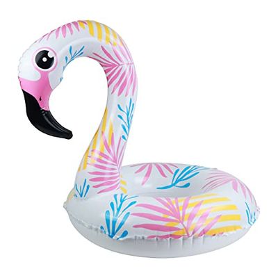 BLUESKY-69789 BLUESKY - Flamingo Inflatable Buoy 69789-74 cm - Outdoor Game from 8 Years
