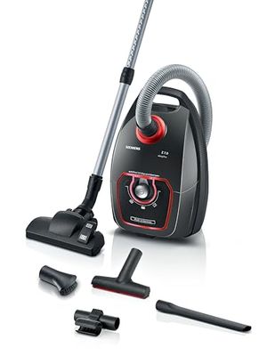 Siemens Z 7.0 Aspiradora con Bolsa, plástico, Gris