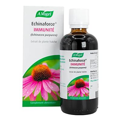 A.VOGEL - Echinaforce immunité – Complément alimentaire – Améliore la résistance de l’organisme - Extrait de plante fraîche d’echinacea purpurea – Actifs végétaux bio - solution buvable - 50ml