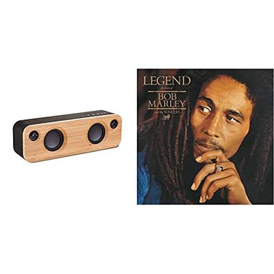 Marley Get Together Mini Casse Bluetooth Portatili, Doppio Altoparlante Senza Fili In Bambù E Alluminio Riciclabile & Legend - The Best Of Bob Marley & The Wailers (180Gr)