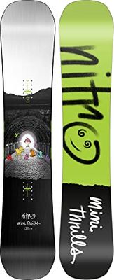 Nitro Snowboards Mini Thrills BRD ´23, Freestyleboard, Twin, Flat-Out Rocker, Urban, Progressive