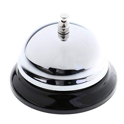 Polished Metal Table Bell For Hotel Reception Restaurant Hotel