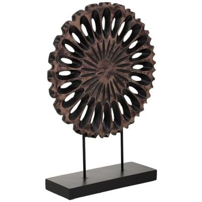 Figura Decoracion De Poliresina Marron