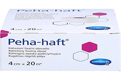 Hartmann Peha Haft Bande de Fixation sans Latex 20 m x 4 cm