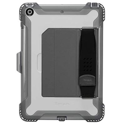 Targus SafePORT Rugged - Protective case for tablet - rugged - polycarbonate, thermoplastic polyurethane (TPU) - grey - 10.2" - for Apple 10.2-inch iPad (7th generation)