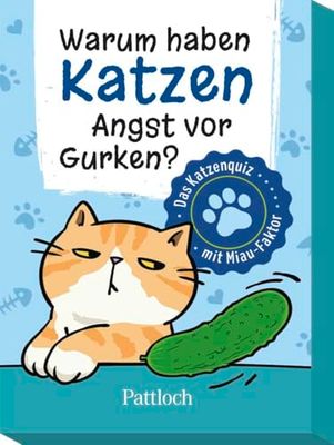 Warum haben Katzen Angst vor Gurken?: Das Katzenquiz mit Miau-Faktor | Quiz für Kinder ab 6 Jahren | über 50 Fragen
