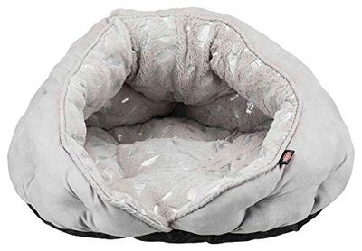 Trixie 36856 - Peluche a forma di piuma, colore: Grigio
