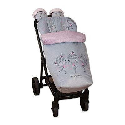 Babyline 2000660 - Saco para cadeira de passeio, unissexo, balerina
