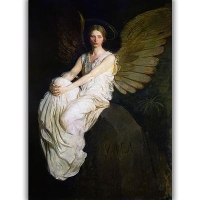 Stevenson Memorial by Abbott Handerson Thayer (1903) - Stampa su tela giclée (S)