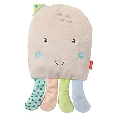Fehn Cuscino in pietra di ciliegio Baby Koala accogliente cuscino riscaldante e rinfrescante per neonati e bambini da 0+ mesi cuscino in pietra di ciliegio per il forno, Polpo