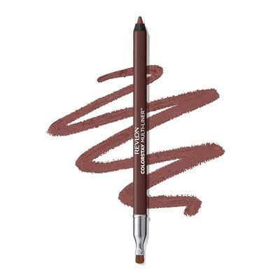 Revlon ColorStay Multi-Liner, matita a doppia estremità multiuso per labbra, viso e occhi, 003 meno tracciato