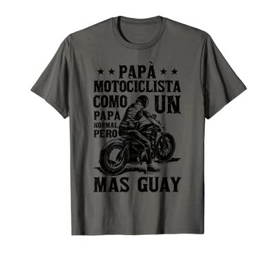 Hombre Regalo Papá Motero Motociclismo Papás Guays Van En Moto Camiseta
