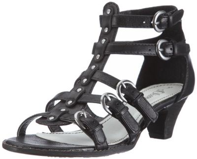 s.Oliver Casual 5-5-28222-28 Damen Klassische Sandali, Nero (Schwarz (Black 1)), 40