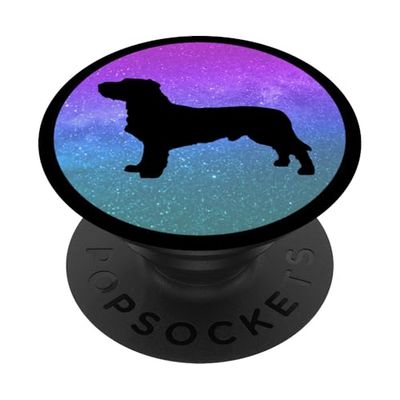 Perro Raza Basset Fauve De Bretagne Galaxia Espacio PopSockets PopGrip Adhesivo