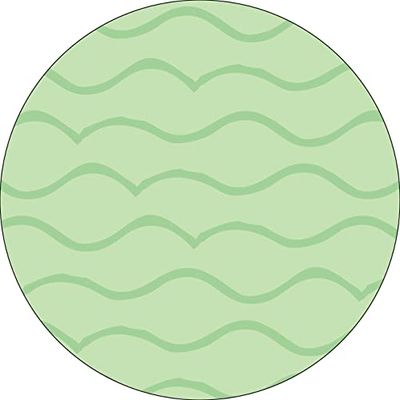 Bonateks, Ronde digitaal bedrukte muismat, antislip onderkant, voor kantoor en thuis, diameter: 22 cm