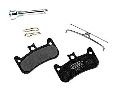 ELVEDES Formula Cura 4 bromsbelägg Cycle/MTB/Eb/B/gata, vuxna, unisex, svart, standard