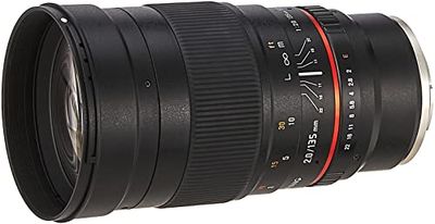 Samyang 135-135 mm f/2.0-22 Telephoto Prime-lens, vaste Prime 135 mm F2.0 ED UMC Teleph, Sony E, zwart