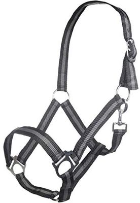 HKM Budapest Licol pour Demi-Sang Noir/Gris
