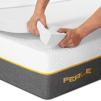 Ferlex Visco-elastische topper 7 cm | 160 x 200 cm | topper | topper voor matras en bank