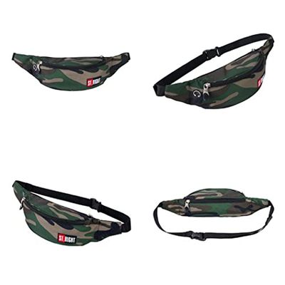 ST.RIGHT Moro Sac Banane Unisex-Youth, Green, 26 x 7 x 10 [cm]