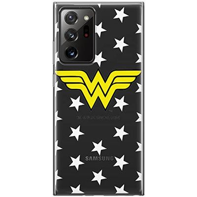 ERT GROUP Custodia per Samsung S20 Ultra Originale e ufficiale DC Modello Wonder Woman 006 perfettamente adattata alla forma del telefono cellulare, parzialmente trasparente