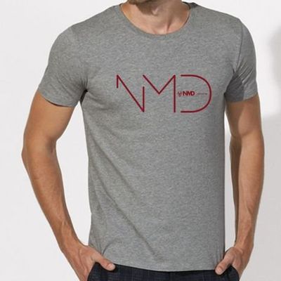 Line Tee - färg (Pride) - HEATHER GREY, storlek 2 (Pride) - S