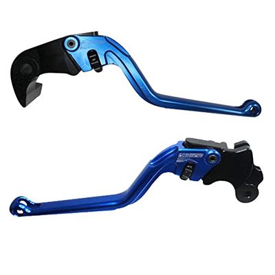ACCOSSATO Paire de leviers bleus pour Mv Agusta F3 800 / AGO/RC de 2014 à 2018 (CC 800)