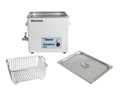 Witeg WUC-D22H Witeg Bain à ultrasons avec commande numérique 40 kHz, panier métallique et couvercle plat pour nettoyer les instruments de laboratoire, sans panier