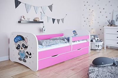 KOCOT KIDS babydreams 2 Lit de Jour, Bois d'ingénierie, Rose, 1 Personne