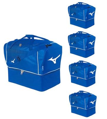 Mizuno Unisex Team Football Small (5 sztuk) Bag, królewski/biały, S