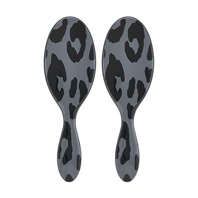 Wet Brush Original Detangling Hair Brush, Grey Leopard (Safari) - Ultra-Soft IntelliFlex Bristles - Detangler Brush Glide Through Tangles With Ease For All Hair Types - Wet & Dry Hair (Pack of 2)