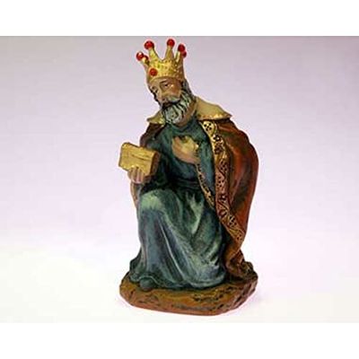 Atosa Figura del Rey Melchor, Resina, 17 Cm