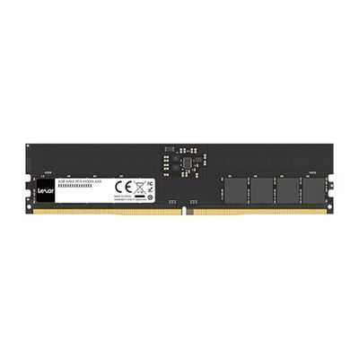 Lexar UDIMM RAM DDR5 8Go 5600 MHz, 288-Pin DDR5 UDIMM PC, DRAM Jeu Haute Performance U-DIMM Mémoire RAM pour Ordinateur/PC/Computer, 1.1V, CL46-45-45-90(LD5U08G56C46ST-BGS)