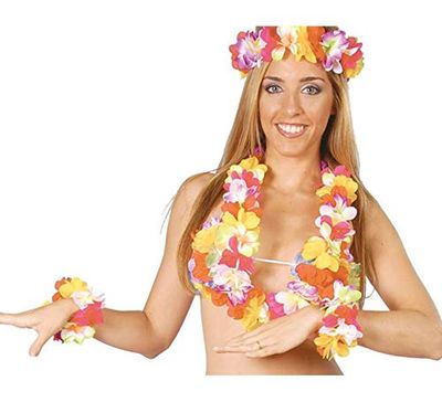 Multicolor Hawaiiaanse set
