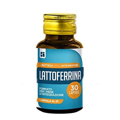 LATTOFERRINA 200 mg 30 Capsule | 1 Capsula al giorno LA BOTTEGA DEGLI INTEGRATORI