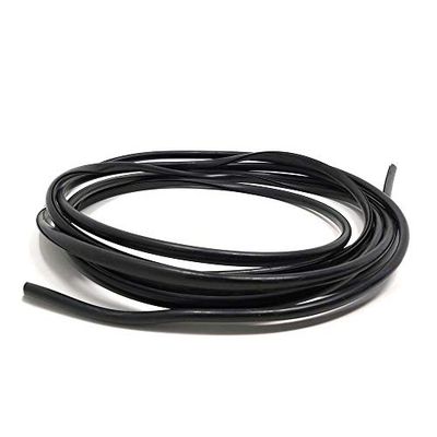 4R Quattroerre.it 16034 Perfis protetores de portas para carros, preto, rolo de 5 metros