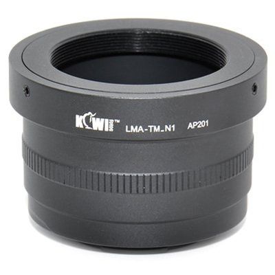 Vibesta LMA TM TM_N1 Lens Adapter Lens (TMount Lens, Telescoop) naar Nikon 1 Mount Camera Adapter Ring (van KIWIfotos)