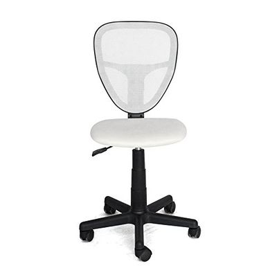 Italian Concept 84 Task PU-stoel, wit, 40 x 49 x 91,5 cm