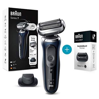 Braun Series 7 70-B1200s Rasoir Électrique - Tondeuse De Précision Avec Braun Base De Recharge Pour Rasoir Électrique Series 5, 6 Et 7 (Nouvelle Génération)