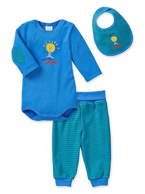 Schiesser Baby pojkar 0-24m set djungen pyjamas, Flerfärgad (Sortiert 1 901), 56 cm/0-3 Månader