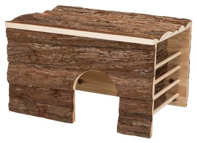 Trixie Natural Living Ila - Casa con pagliaio, 40 x 25 x 29 cm
