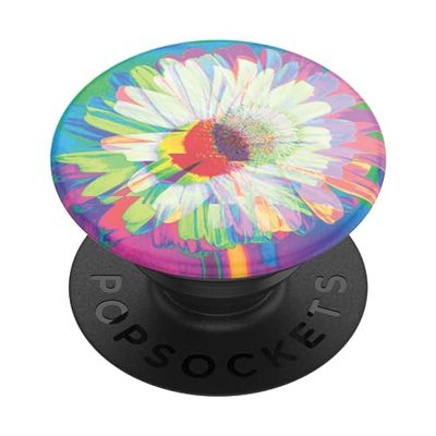 PopSockets: PopGrip - Supporto e Impugnatura per Telefoni Cellulari e Tablet con un Top Intercambiabile - Frenetic Flower