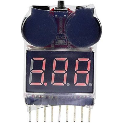 Reely Tester LiPo checker Adatto per celle batteria: 2-8 1 pz. 1511388