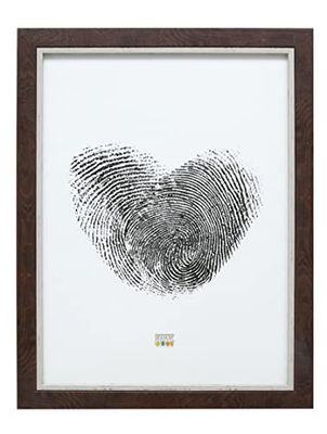 Deknudt Cadre Photo en Couleur Bois Brun avec biseau Assorti Taille Image 50,0 x60,0 cm;