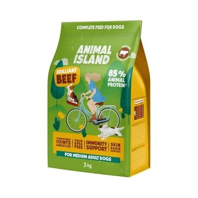 ANIMAL ISLAND glitter nötkött foder 3 kg – Märke: ANIMAL ISLAND – EAN: 5904905080332