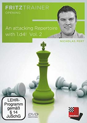 Nicholas Pert. An Attacking Repertoire With 1.D4 - Part 2. Fritztrainer - Interaktives Video-Schachtraining