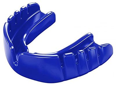 adidas Unisex - Adulti OPRO Gen4 Snap-Fit Paradenti Blu, Senior